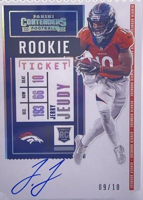 2020 Contenders #106 Rookie Ticket Auto - Ticket Stub (/10)