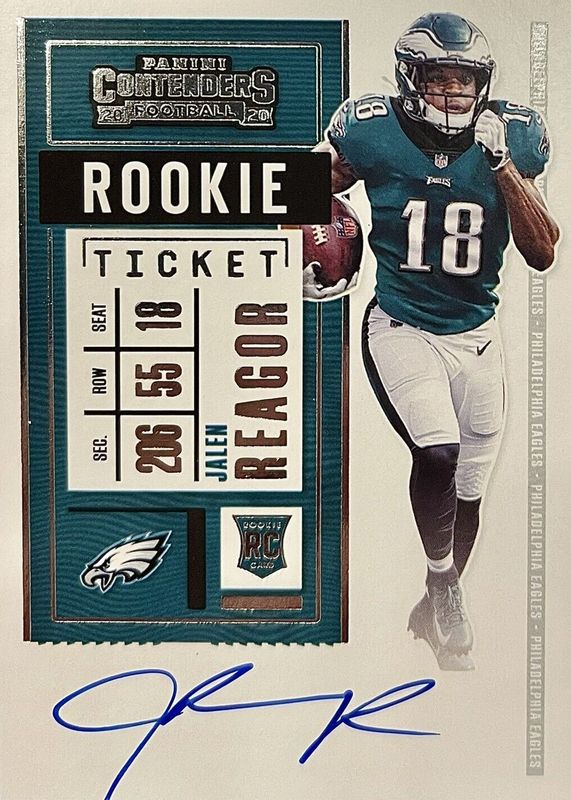 2020 Contenders #108 Rookie Ticket Auto