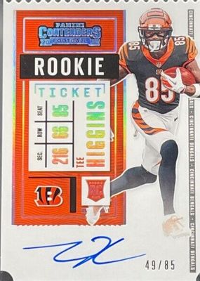 2020 Contenders #113 Rookie Ticket Auto - Ticket Stub (/85)