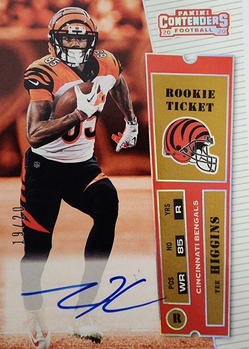 Tee Higgins Football Cards Price Guide - Sports Card Investor