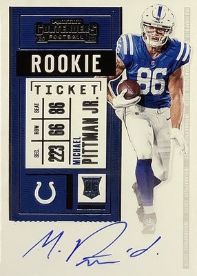 2020 Contenders #114 Rookie Ticket Auto