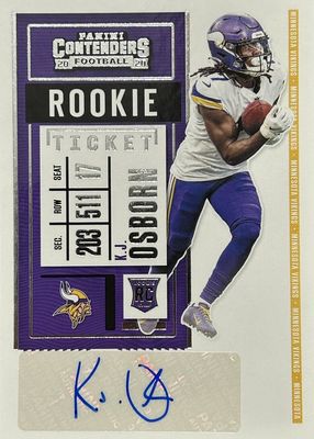 2020 Contenders #205 Rookie Ticket Auto