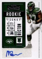 Mekhi Becton Football Cards Price Guide - Sports Card Investor