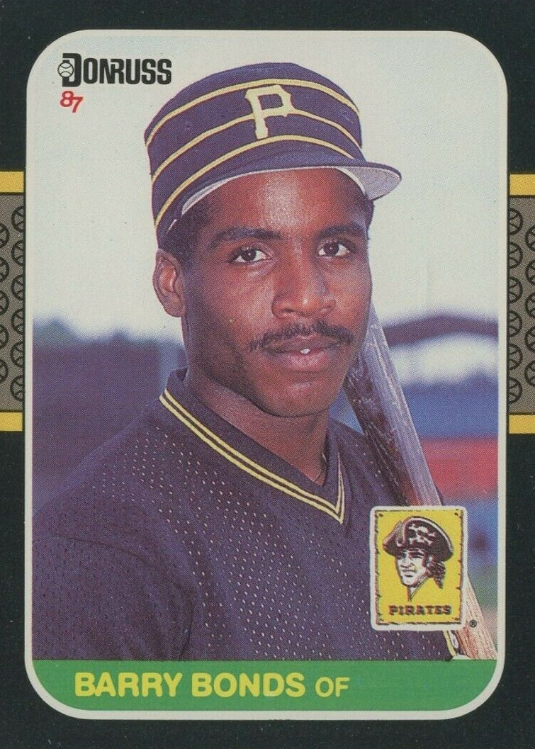 その他 Barry Bonds Rookie Card (1987 Donruss) Barry Bonds Rookie Card 1987 Donruss #361 - Walmart.com