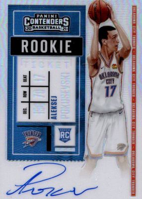 2020 Contenders #131 Rookie Ticket Auto - Premium (Two Hands on Ball)