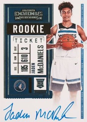 2020 Contenders #144 Rookie Ticket Auto (Two Hands on Ball)