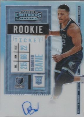 2020 Contenders #116 Rookie Ticket Auto - Premium (Blue Jersey)