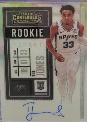 2020 Contenders #120 Rookie Ticket Auto - Premium (White Jersey)