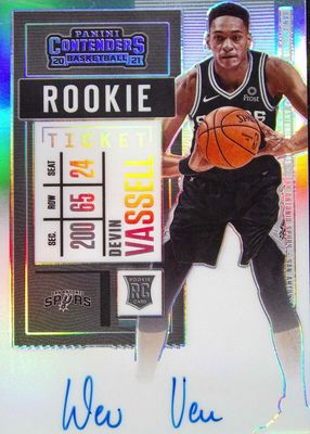 2020 Contenders #119 Rookie Ticket Auto - Premium (Black Jersey)