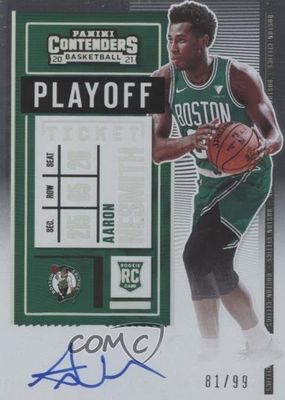 2020 Contenders #101 Rookie Ticket Auto - Playoff Ticket /99 (Facing Right)