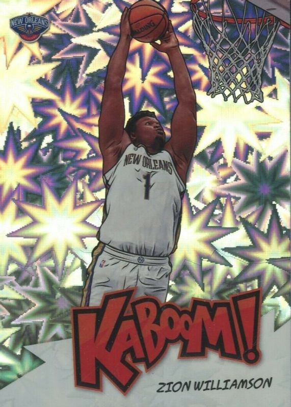 Zion Williamson 2020 Crown Royale Kaboom 19 Price Guide Sports Card Investor 