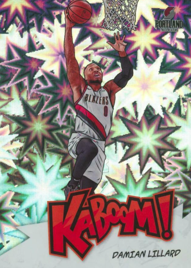 Damian Lillard 2020 Crown Royale #10 Kaboom! PSA 10 Price 