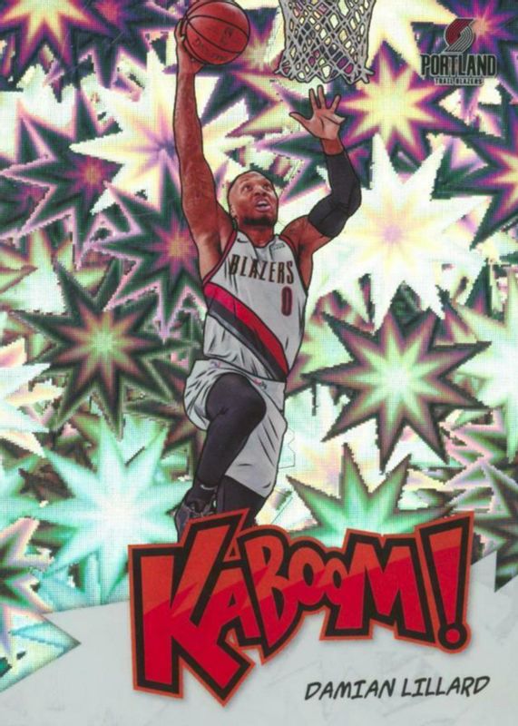 Damian Lillard 2020 Crown Royale #10 Kaboom! RAW