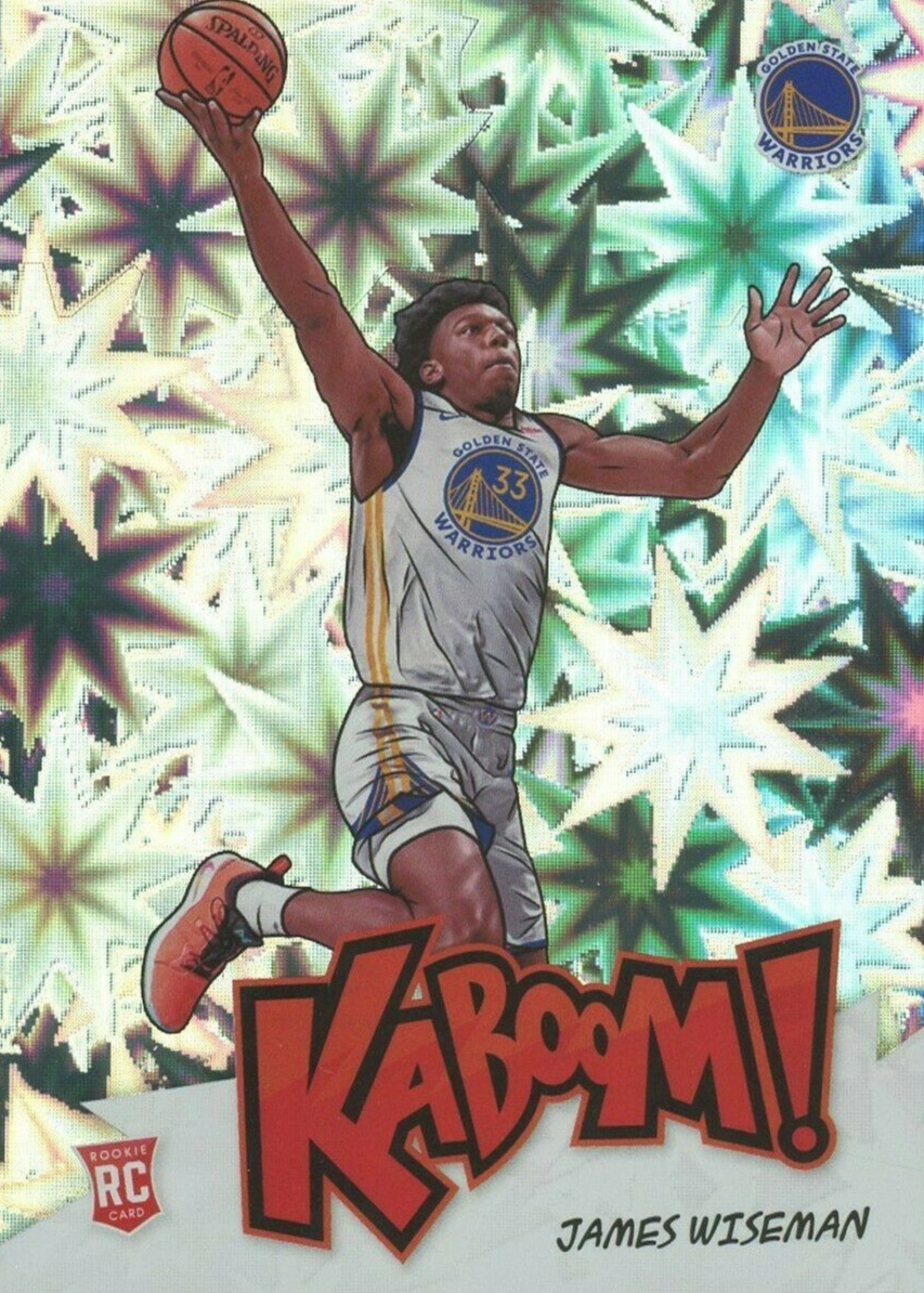 James Wiseman RC Rookie Card Auto Signatures 2020-21 Panini