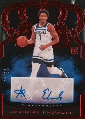 2020 Crown Royale #RCA-EDW Rookie Crown Autographs - Red /49
