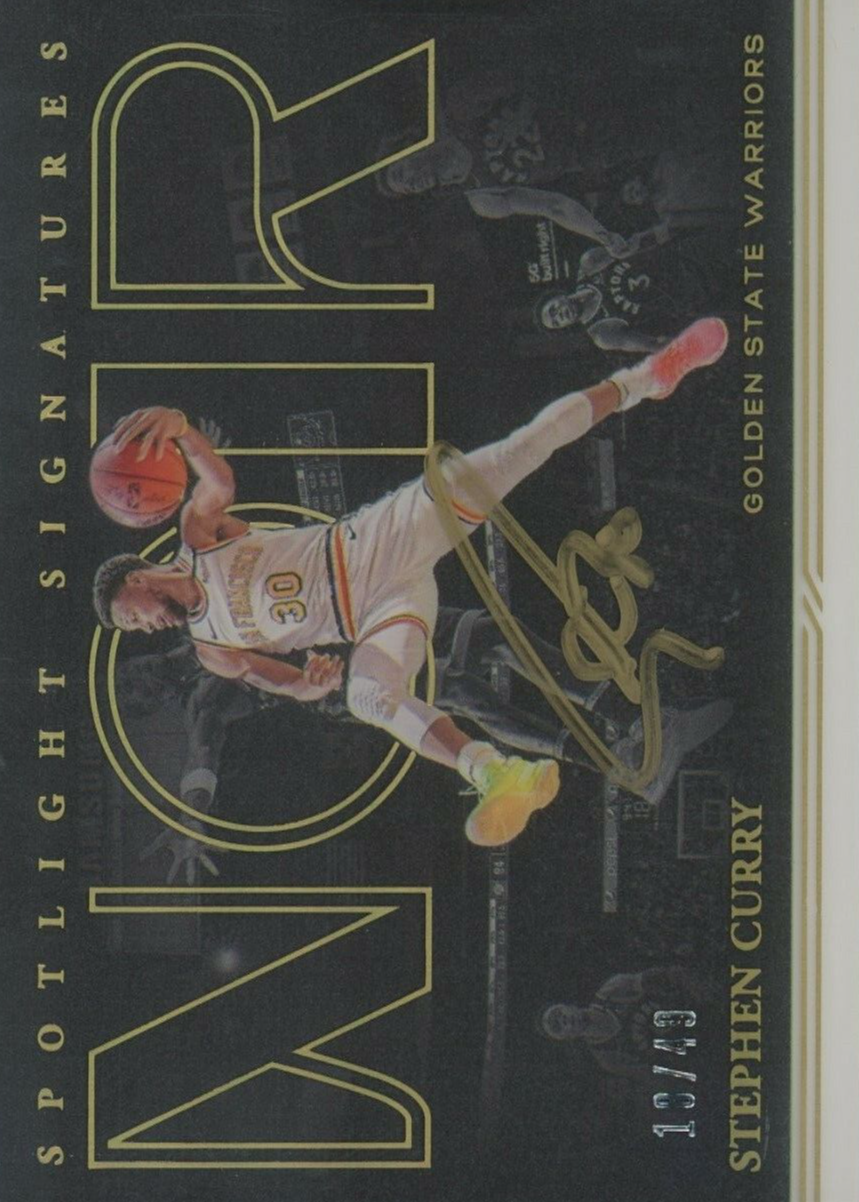 Stephen Curry 2020 Noir Spotlight Signatures /49 Price Guide - Sports Card  Investor