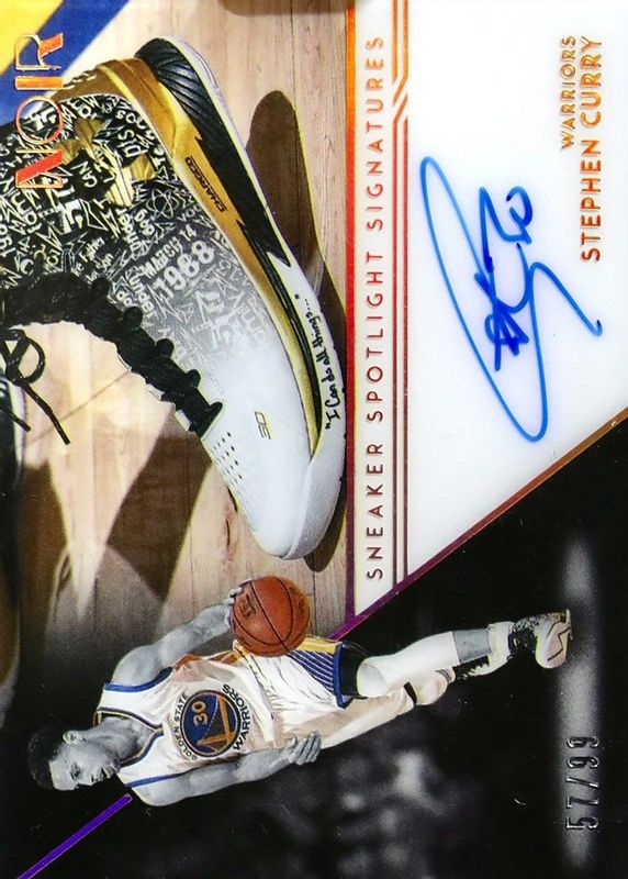 Stephen Curry 2020 Noir #SSP-SCU Sneaker Spotlight Signatures /99 PSA 10