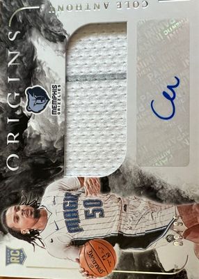 2020 Origins #RJA-ANT Rookie Jersey Autographs /99