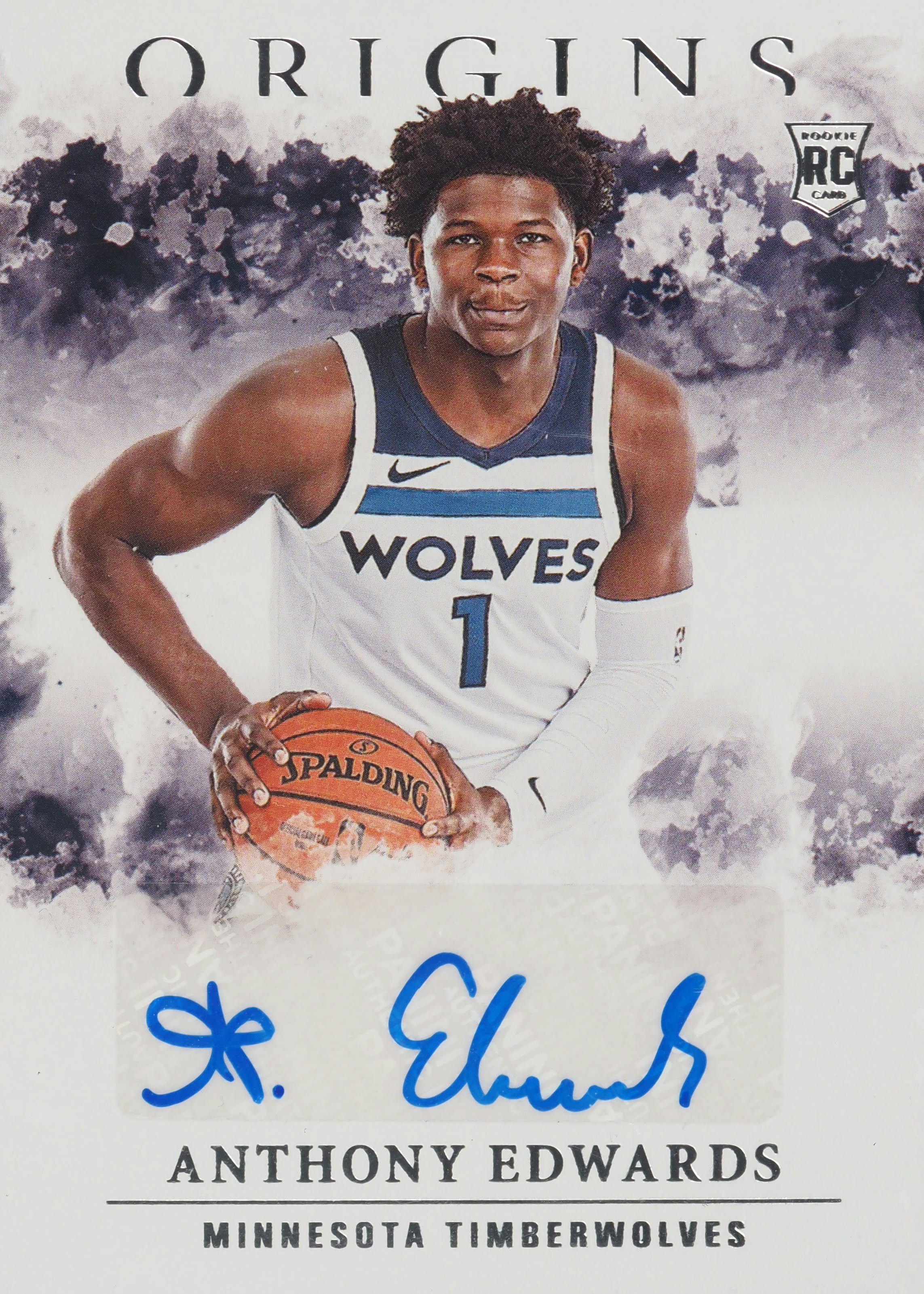 その他 Anthony Edwards RC Auto Anthony Edwards Auto RC Rookie Card 2020-21 Panini Prizm