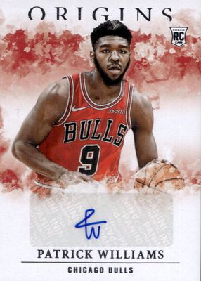 2020 Origins #RA-WIL Rookie Autographs