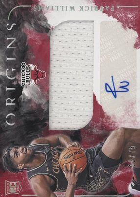 2020 Origins #RJA-WIL Rookie Jersey Autographs - Red /75
