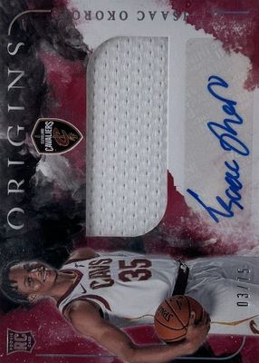 2020 Origins #RJA-OKO Rookie Jersey Autographs - Red /75