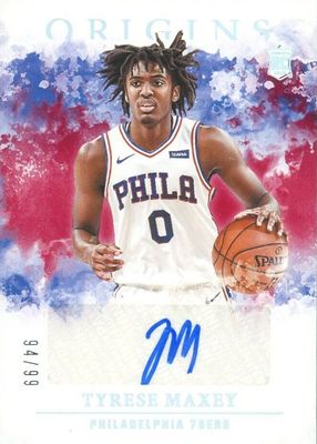 2020 Origins #RA-MAX Rookie Autographs - Red /99