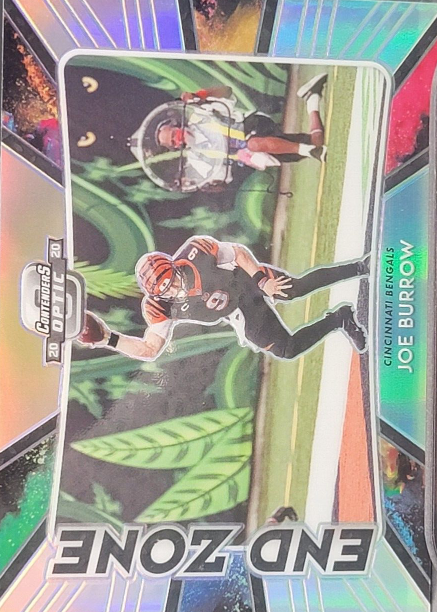 Joe Burrow 2020 Contenders Optic #EZ10 End Zone /(SSP) Price Guide