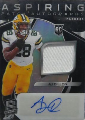2020 Spectra #14 Aspiring Patch Autographs (/99)