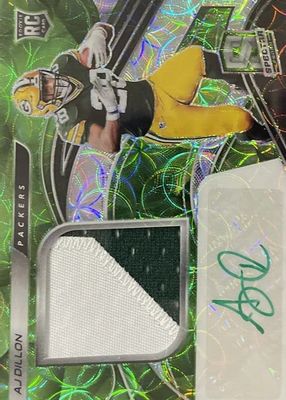 2020 Spectra #228 Rookie Patch Auto - Neon Green /50