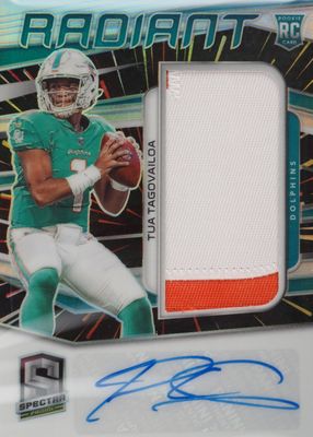 2020 Spectra #1 Radiant Rookie Patch Signatures - Hyper (/30)