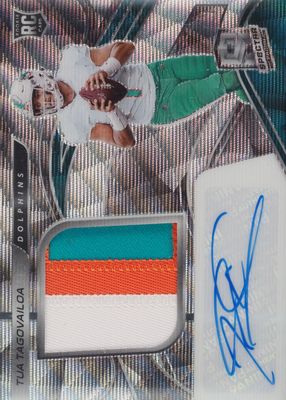 2020 Spectra #202 Rookie Patch Auto - Wave FOTL /25