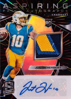 2020 Spectra #2 Aspiring Patch Autographs - Hyper (/30)