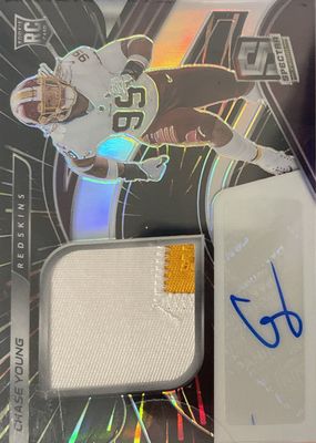 2020 Spectra #215 Rookie Patch Auto - Hyper /75