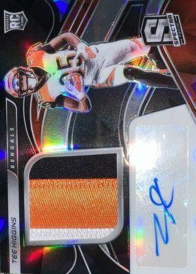 2020 Spectra #210 Rookie Patch Auto /99