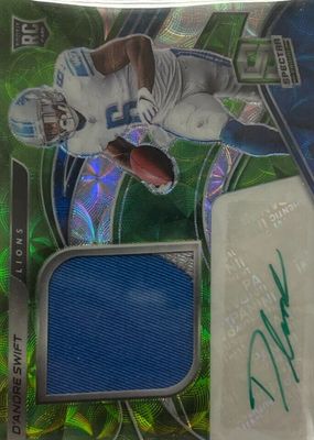 2020 Spectra #209 Rookie Patch Auto - Neon Green /50