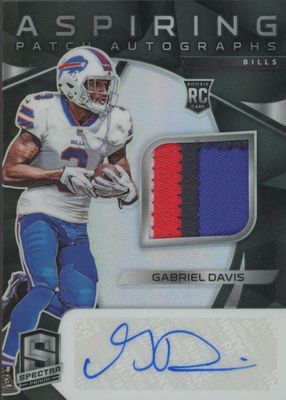 2020 Spectra #19 Aspiring Patch Autographs (/99)