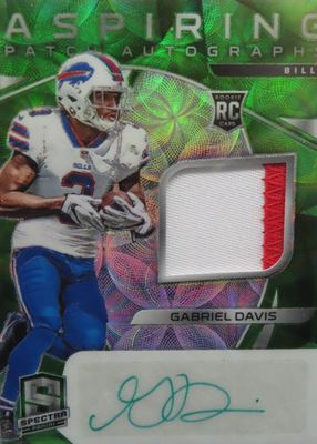 2020 Spectra #238 Rookie Patch Auto - Neon Green /50