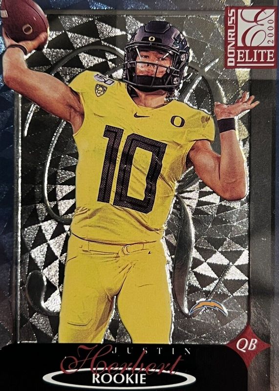 Justin Herbert 2020 Elite #2KR-JH 2000 Elite Rookies Rookie RAW