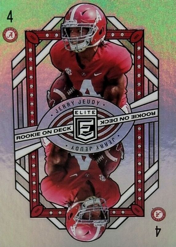 Jerry Jeudy 2020 Elite #2 Rookie on Deck BGS 9