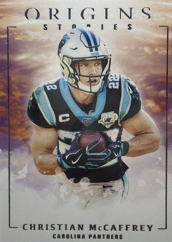 Christian McCaffrey 2020 Origins #96 Origins Stories /(SSP) RAW