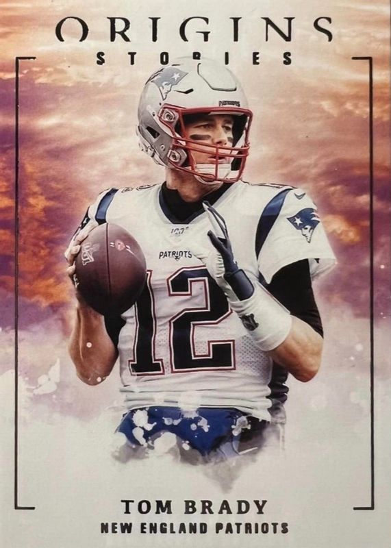 Tom Brady 2020 Origins #92 Origins Stories /(SSP) RAW