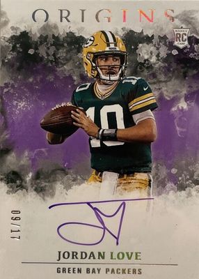 2020 Origins #RA-JL Rookie Autographs - Purple FOTL /17