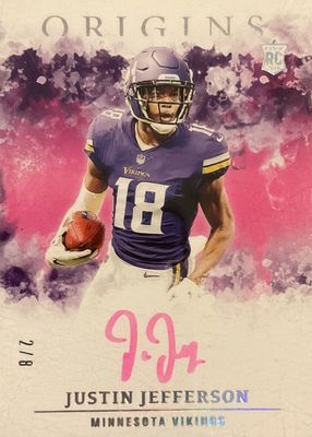 2020 Origins #RA-JE Rookie Autographs - Pink FOTL /8