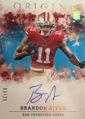 2020 Origins #RA-BA Rookie Autographs - Turquoise /25