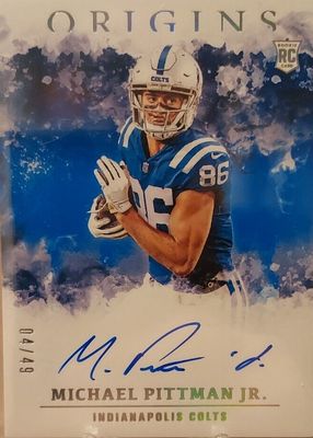 2020 Origins #RA-MP Rookie Autographs - Blue /49