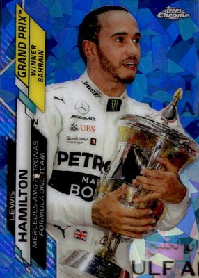 2020 Topps Chrome Formula 1 Sapphire Edition #134 Grand Prix Winners (Bahrain)