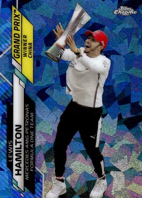 2020 Topps Chrome Formula 1 Sapphire Edition #135 Grand Prix Winners (China)