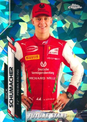 Mick Schumacher 2020 Topps Chrome Formula 1 #F1A-MC Autographs