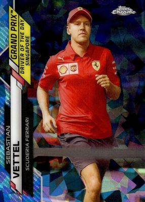その他 2020 Topps F1 Vettel Variation Refractor Sebastian Vettel 2020 Topps Chrome Formula 1 #176 F1 Racers